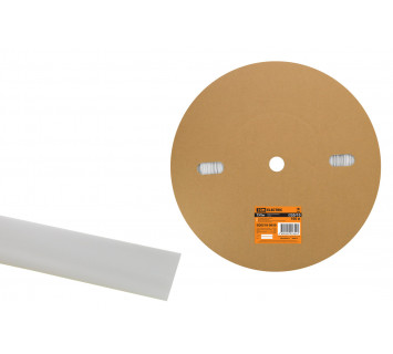 Термоусаживаемая трубка ТУТнг 20/10 белая (100 м/ролл) TDM