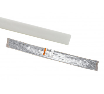 Термоусаживаемая трубка ТУТнг 6/3 белая по 1м (50 м/упак) TDM