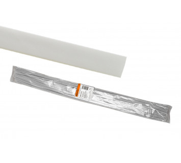 Термоусаживаемая трубка ТУТнг 10/5 белая по 1м (50 м/упак) TDM