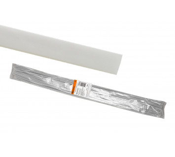 Термоусаживаемая трубка ТУТнг 14/7 белая по 1м (50 м/упак) TDM