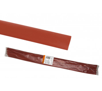 Термоусаживаемая трубка ТУТнг 16/8 красная по 1м (50 м/упак) TDM