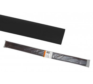 Термоусаживаемая трубка ТУТнг 20/10 черная по 1м (50 м/упак) TDM