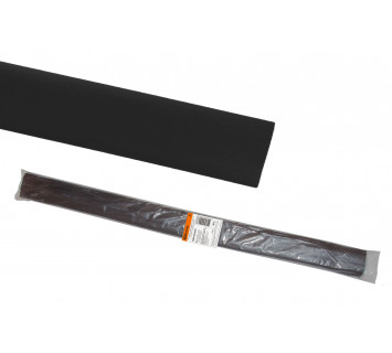 Термоусаживаемая трубка ТУТнг 25/12,5 черная по 1м (50 м/упак) TDM