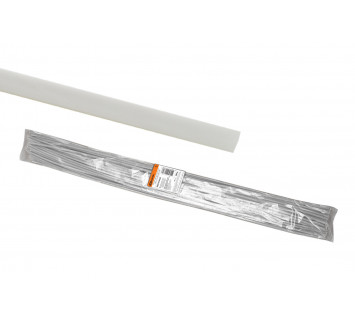 Термоусаживаемая трубка ТУТнг 2/1 белая по 1м (200 м/упак) TDM