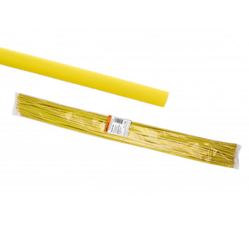 Термоусаживаемая трубка ТУТнг 4/2 желтая по 1м (100 м/упак) TDM