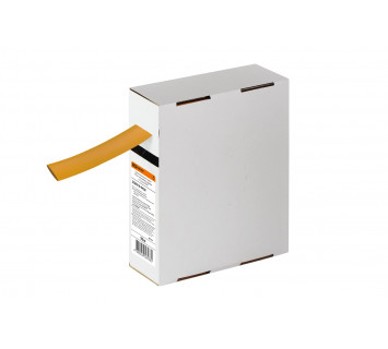 Термоусаживаемая трубка ТУТнг 16/8 желтая в коробке (10 м/упак) TDM