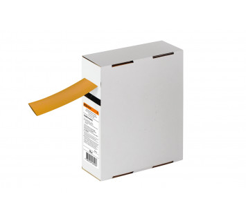 Термоусаживаемая трубка ТУТнг 20/10 желтая в коробке (10 м/упак) TDM