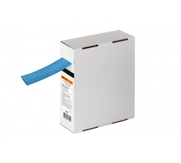 Термоусаживаемая трубка ТУТнг 20/10 синяя в коробке (10 м/упак) TDM