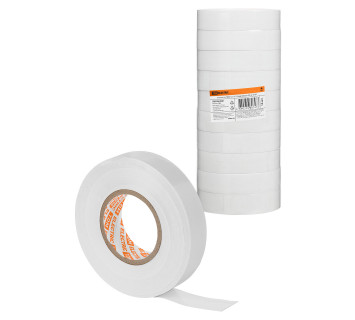 Изолента ПВХ 0,15х19 мм Белая 25 м TDM