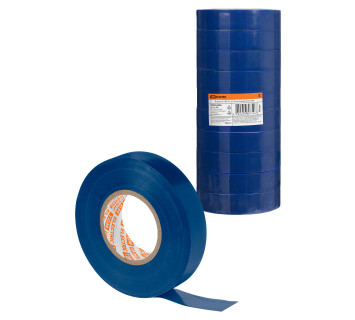 Изолента ПВХ 0,15х19 мм Синяя 25 м TDM