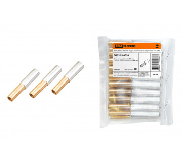 Гильза GTL-240/185 медно-алюминиевая соединительная TDM