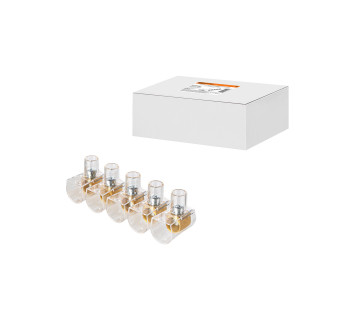 Клеммник концевой изолированный ККИ 16 мм2 (5х1) TDM