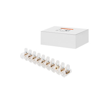 Клеммник концевой изолированный ККИ 4 мм2 (10х1) TDM