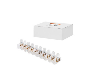 Клеммник концевой изолированный ККИ 6 мм2 (10х1) TDM