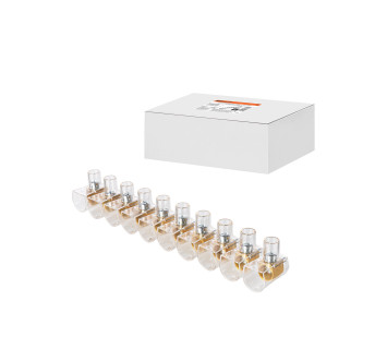 Клеммник концевой изолированный ККИ 16 мм2 (10х1) TDM