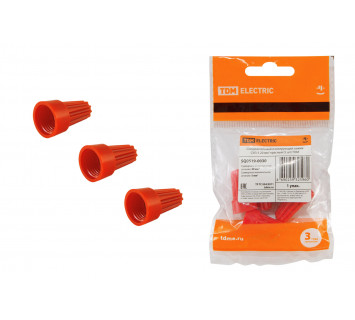 Соединительный изолирующий зажим СИЗ-5 20 мм2 красный (5 шт) TDM