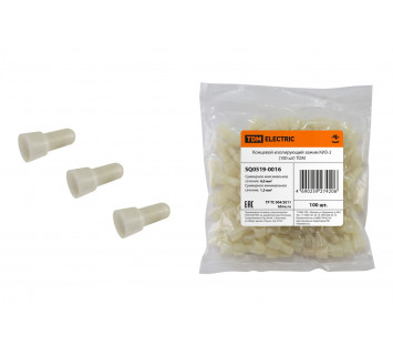 Концевой изолирующий зажим КИЗ-2 (100 шт) TDM