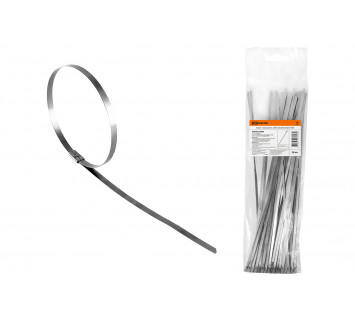 Хомут стальной ХС (304) 4,6х250 (50шт) TDM