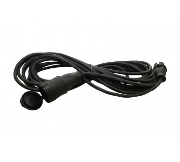 Удлинитель-шнур силовой каучук УШз16-101 IP44 штепс. гнездо с/з, 10м КГ 3х1,5 TDM