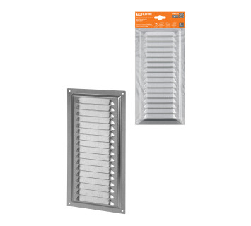 Решетка металл. 150х300, с оцинкованным покрытием, TDM