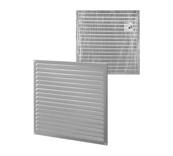 Решетка металл. усиленная 450х450, с оцинкованным покрытием, TDM