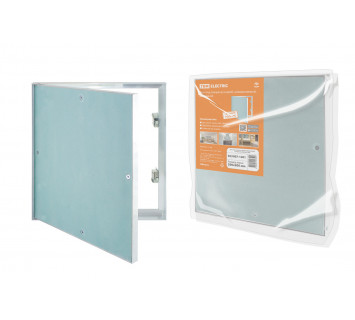 Люк под покраску короб, алюминиевый, нажимной, 200х200, TDM