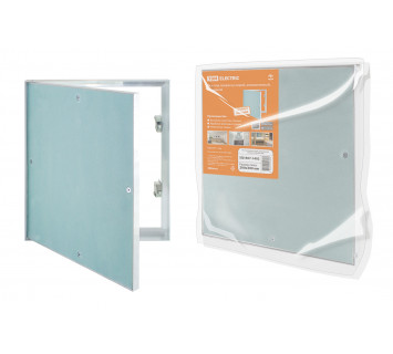 Люк под покраску короб, алюминиевый, нажимной, 200х300, TDM