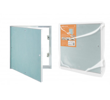 Люк под покраску короб, алюминиевый, нажимной, 600х600, TDM