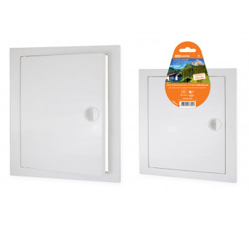 Люк ревизионный с ручкой 200х200, белый TDM