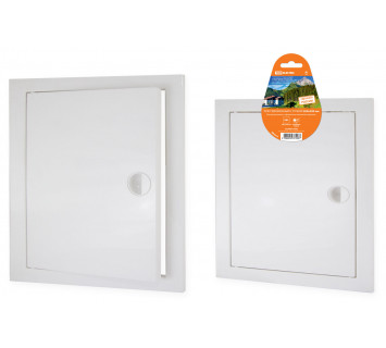 Люк ревизионный с ручкой 300х300, белый TDM