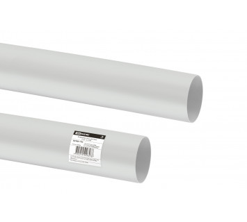 Воздуховод пласт. круглый, D125, 1 м, TDM