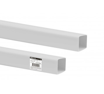 Воздуховод пласт. прямоугольный, 55х110, 1 м, TDM