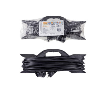 Удлинитель-шнур на рамке силовой народный ПВС 2200 Вт б/з, 10м, штепс. гнездо