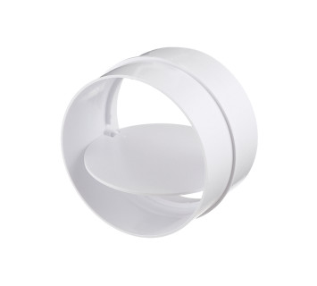 Соединитель для круглых воздуховодов с обр. клапаном, D150, TDM