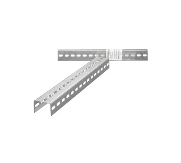 Профиль перфорированный П-образный осн. лотка 400 мм (40х56х450 мм) 1,5 мм TDM