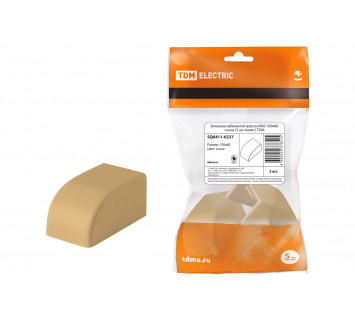 Заглушка кабельной трассы КМЗ 100x60 сосна (2 шт./комп.) TDM