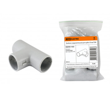 Тройник соед. для трубы 25 мм (5шт) TDM