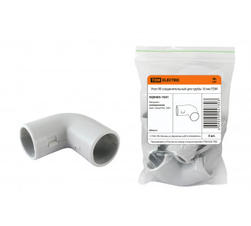 Угол 90 соед. для трубы 16 мм (5шт) TDM