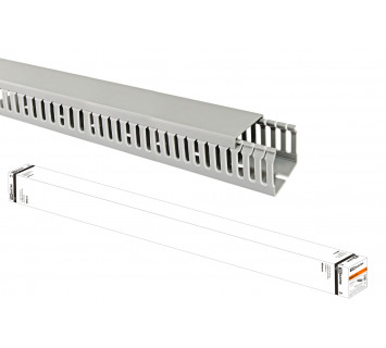 Кабель-канал перфорированный 40х40 перфорация 4/6мм TDM (36 м)
