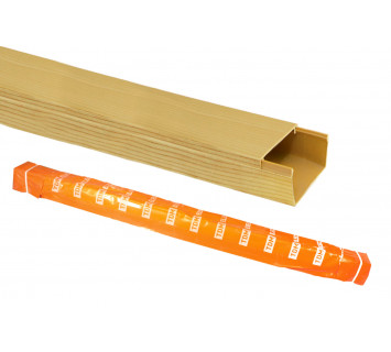 Кабель-канал 100х60 желтая сосна 3D (12м) TDM