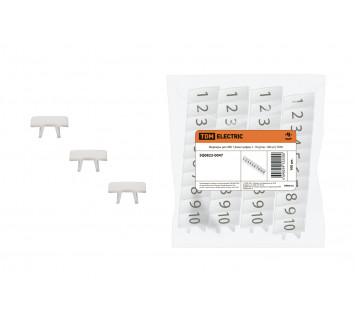 Маркеры для ЗКБ 1,5мм2 цифры 1-10 (упак. 100 шт.) TDM