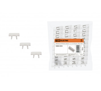 Маркеры для ЗКБ 4мм2 символы L1, L2, L3, N, PE (упак. 100 шт.) TDM