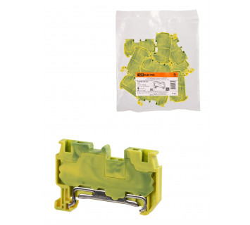 Зажим клеммный безвинтовой ЗКБ PEN быстрого зажима 2,5 мм2 (Ph-C PT 2,5-PE) TDM