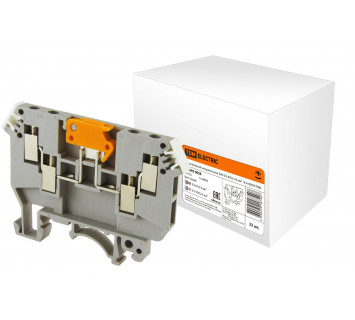 Зажим наборный измерительный ЗНИ 6/10 мм2 16А 690В TDM