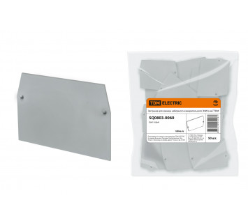 Заглушка для зажима наборного измерительного ЗНИ 6 мм2 TDM