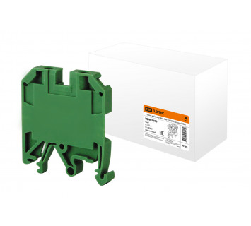 Зажим наборный ЗНИ-4мм2 (JXB35А) зеленый TDM