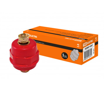 Изолятор SM25 силовой Н25хD27хМ6мм с болтом TDM