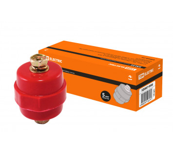 Изолятор SM30 силовой Н30хD27хМ6мм с болтом TDM