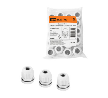 Сальник PG 21 диаметр проводника 13-18мм IP54 TDM