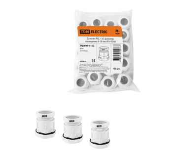 Сальник PGL 13.5 диаметр проводника 9-10 мм IP54 TDM